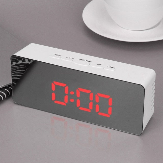 LED Alarm Clock Digital Snooze Table Clock